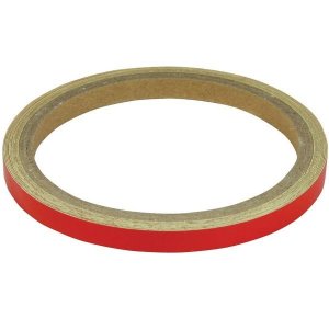 WHEEL BODY STRIPES 7MM RED
