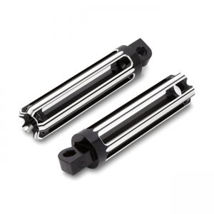 NESS 10 GUAGE FOOTPEGS BLACK