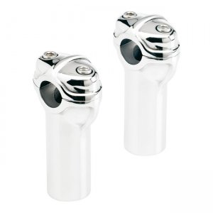 BILTWELL GORDO RISERS CHROME