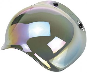 BILTWELL BUBBLE VISOR RAINBOW