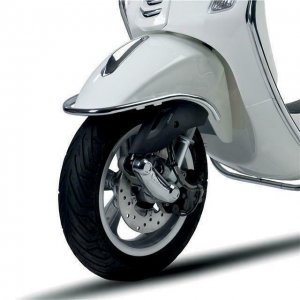 VESPA FRONT MUDGUARD CHROME