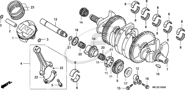 BEARING  CRANKSHAFT