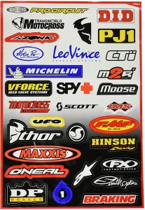 B?se FX Sponsor Sticker Kit A