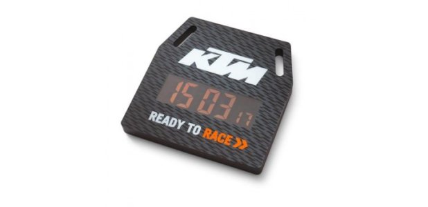 KTM DIGITAL WALL O'CLOCK