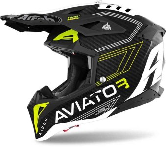 Airoh Aviator 3 Primal 3K Carbon Motocross Helmet