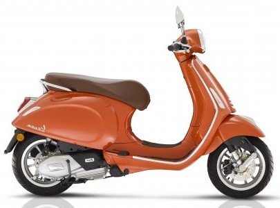 Vespa Primavera 125 Arancio Impulsivo