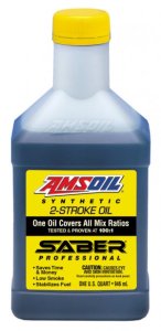 Amsoil SABER Professional Synthetic 2-Stroke Oil (QT)